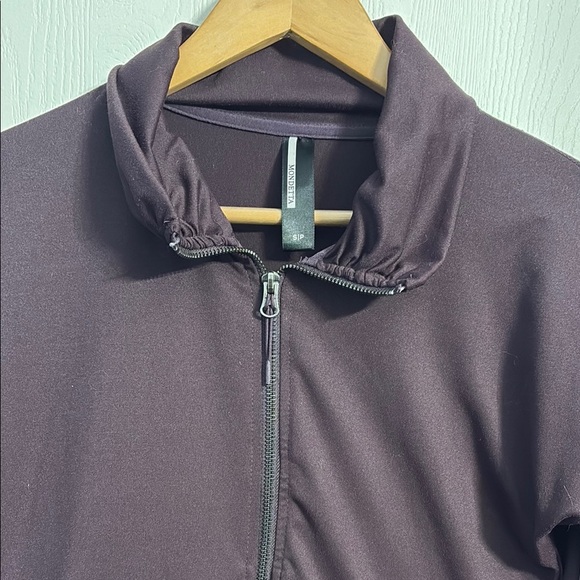 Mondetta Women's Dark Purple Bomber Jacket - Picture 2 of 8